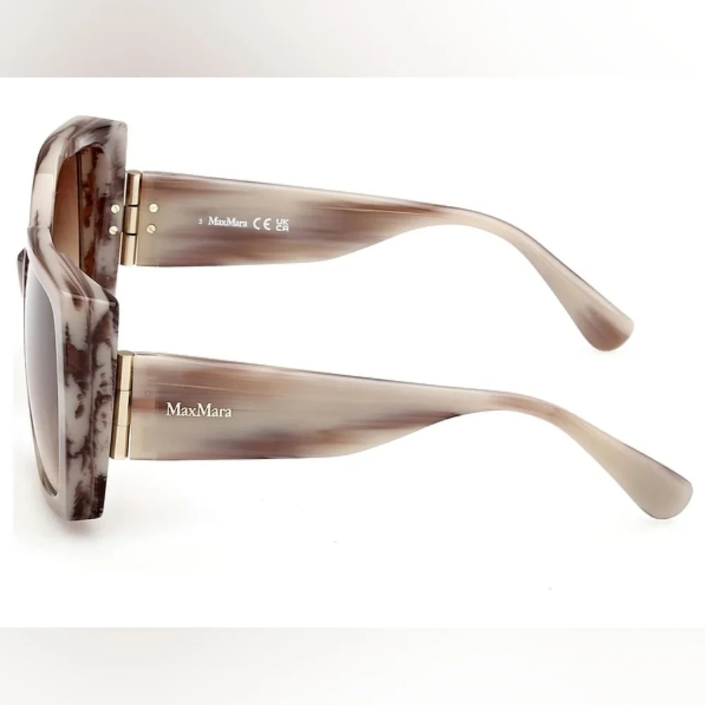 NWT MaxMara Hinge MM0131 - 20F Sunglassea W/ Case And Dust Cloth NWT MaxMara Hinge MM0131 - 20F Sunglassea W/ Case And Dust  main image 4